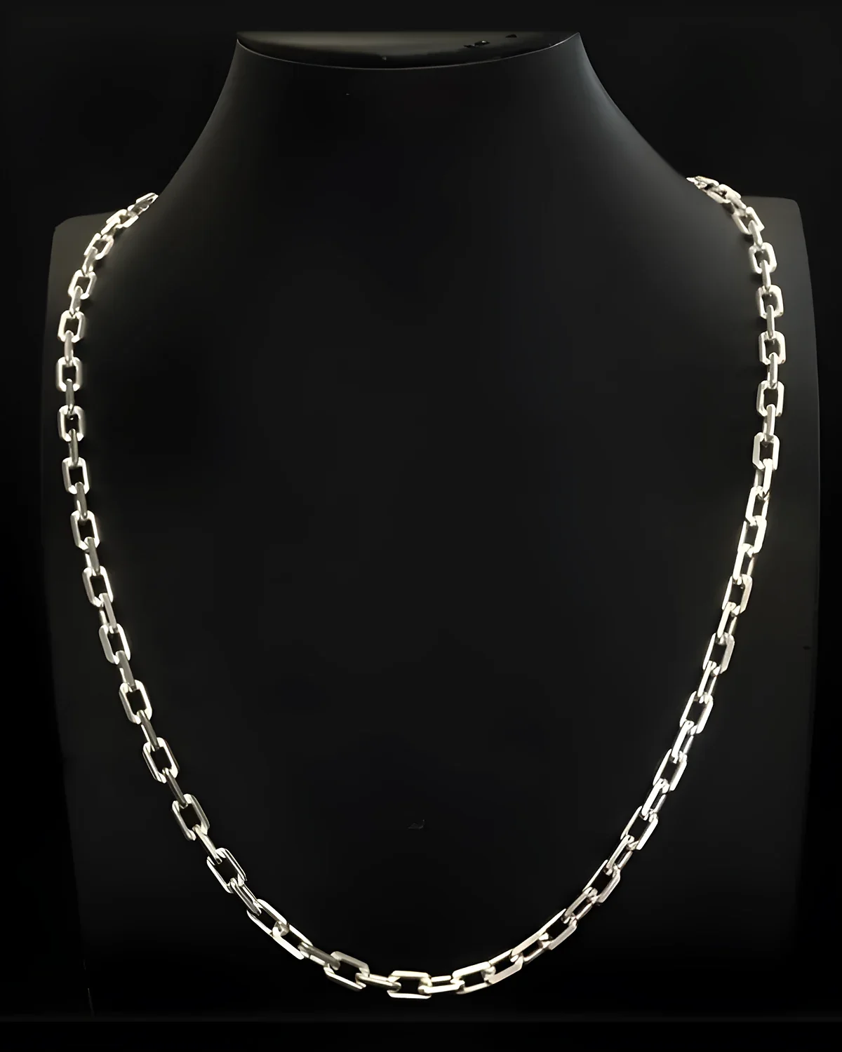 Corrente Cartier prata 60 cm