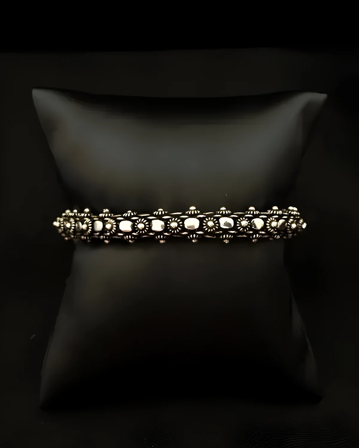 Pulseira Pekun redondo prata