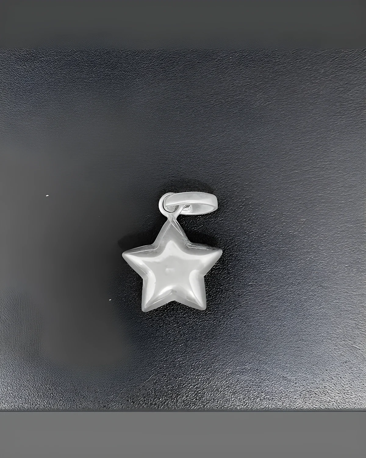 Pingente estrela prata