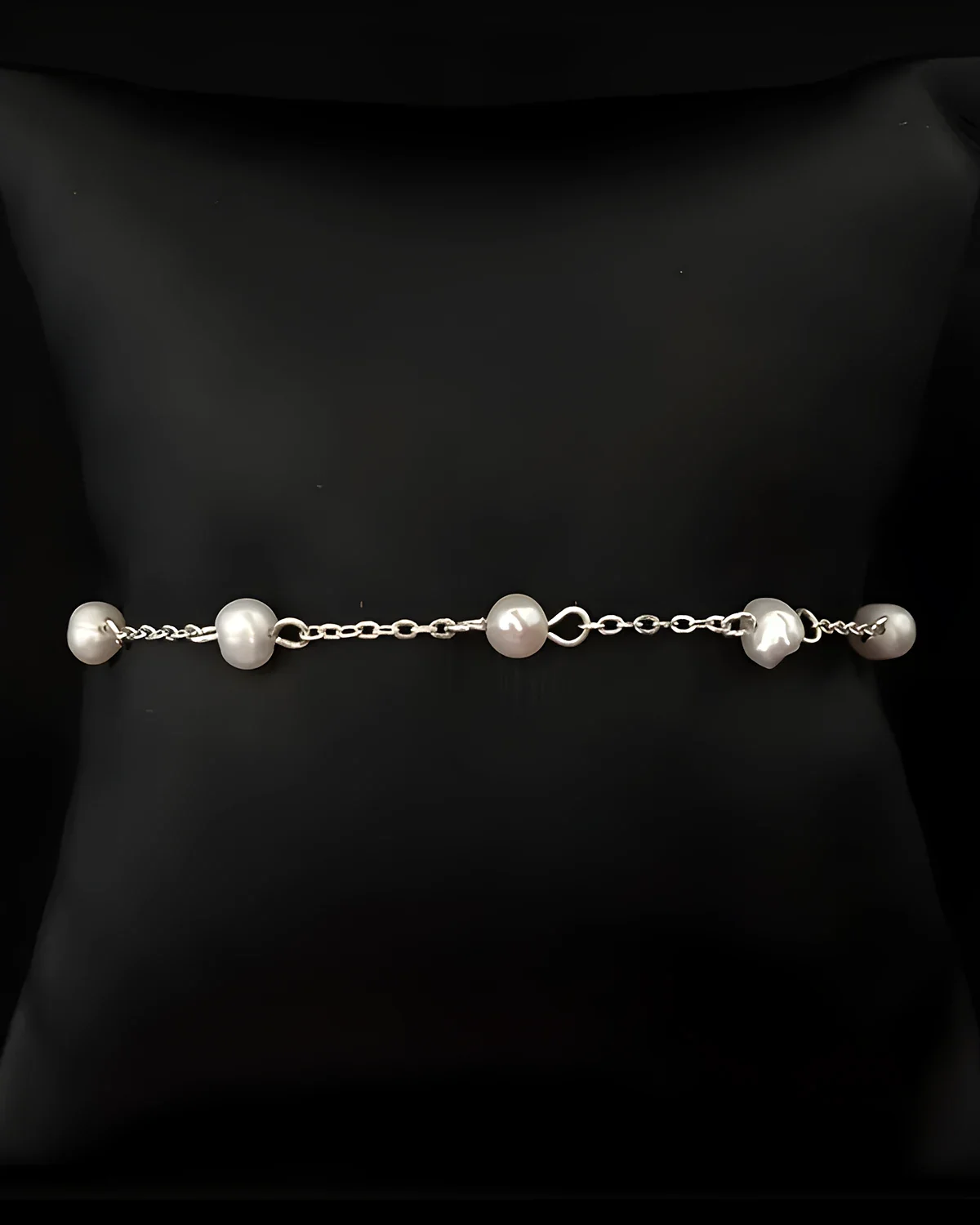Pulseira perolas biwa