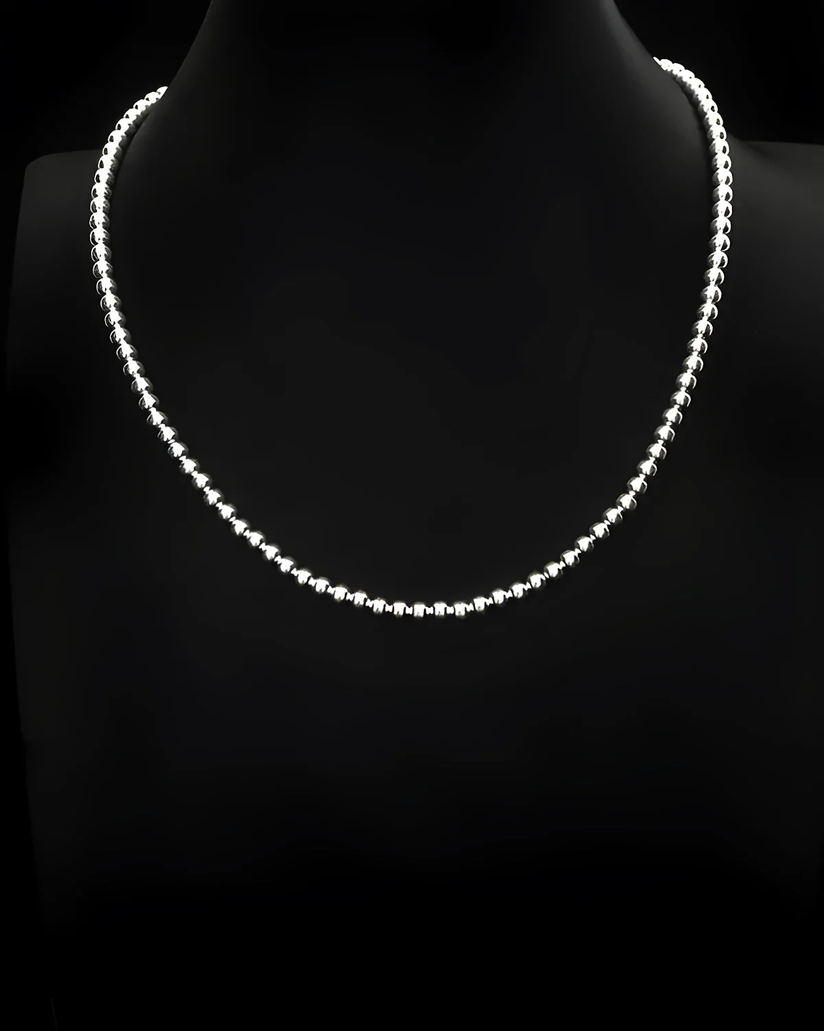 Gargantilha bolas 4 mm