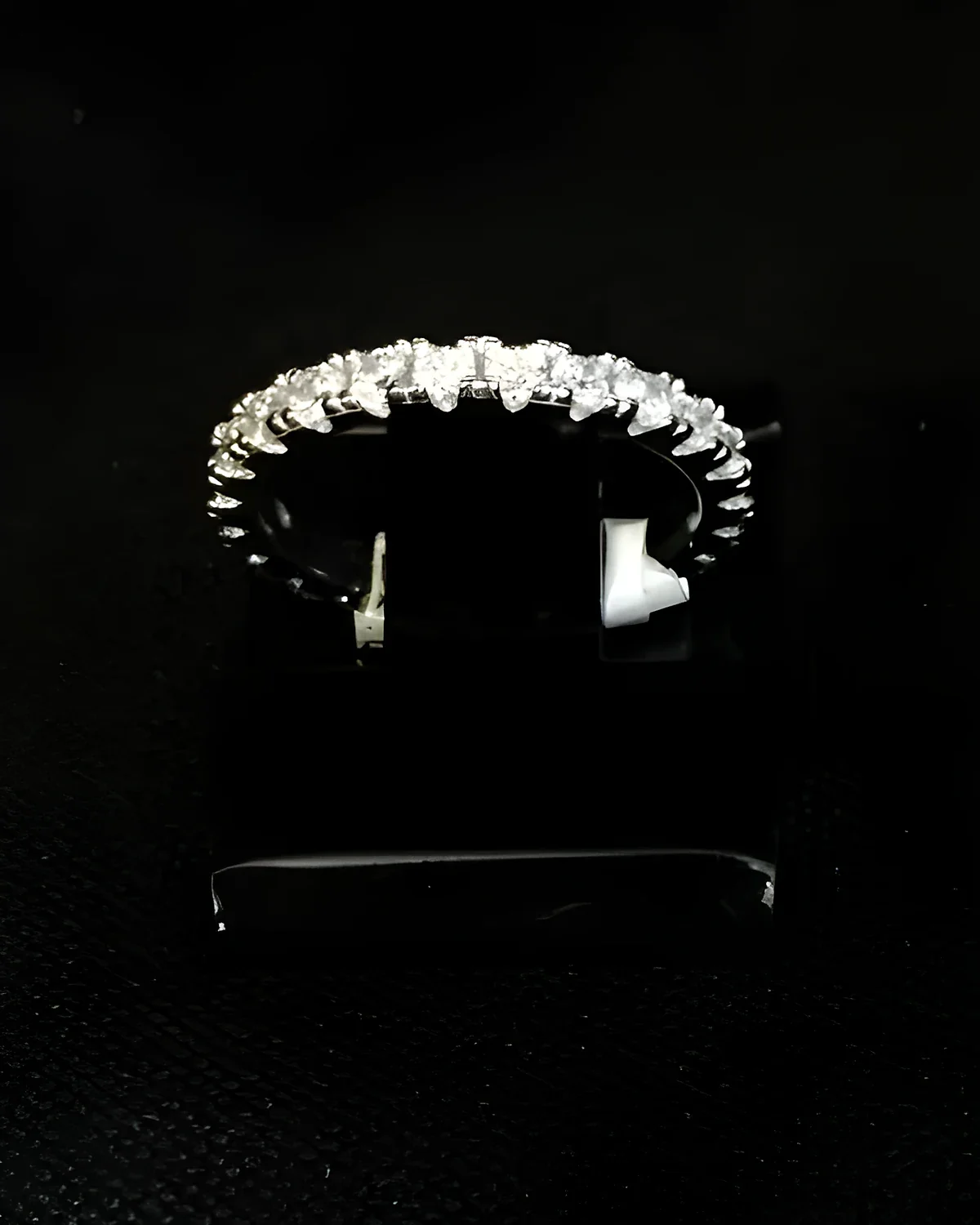 Aliança interno cravejado 2,5 mm