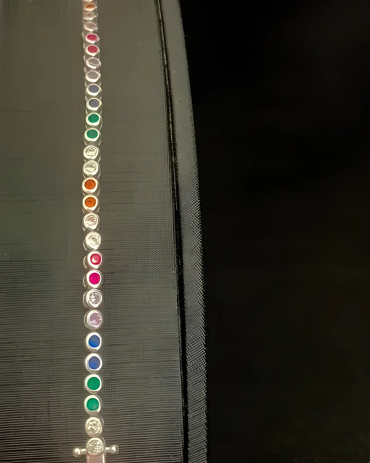 Pulseira Riviera cravação bolinha